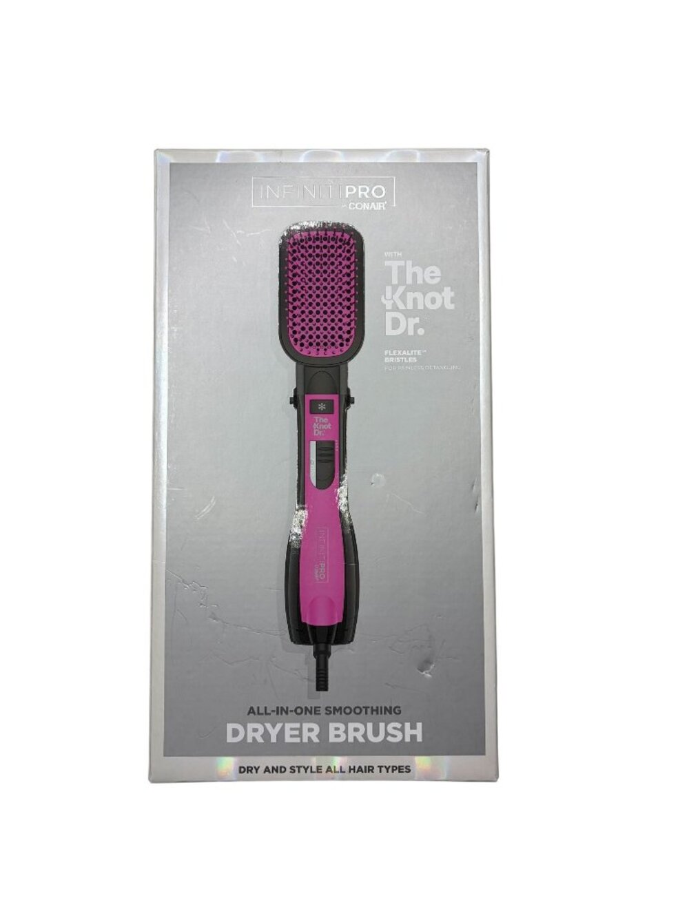INFINITI PRO CONAIR All-in-One Smoothing Dryer Brush: Volumizing Tourmaline Hair